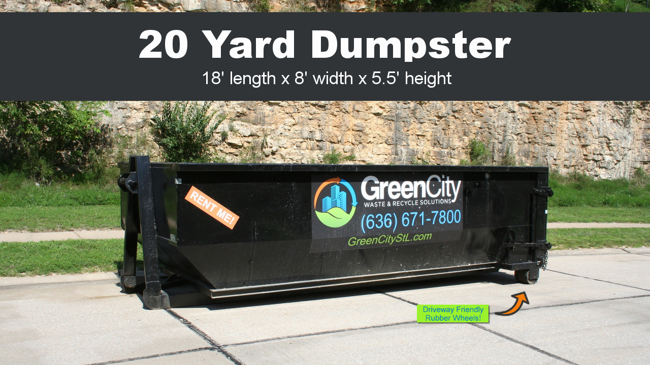 20 Yard Dumpster